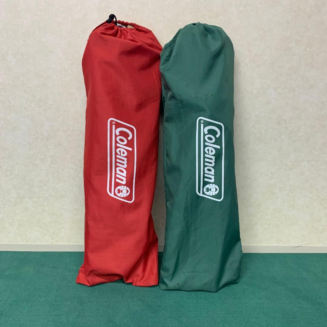 Coleman コールマン レイチェア レッド、グリーン【2脚セット】