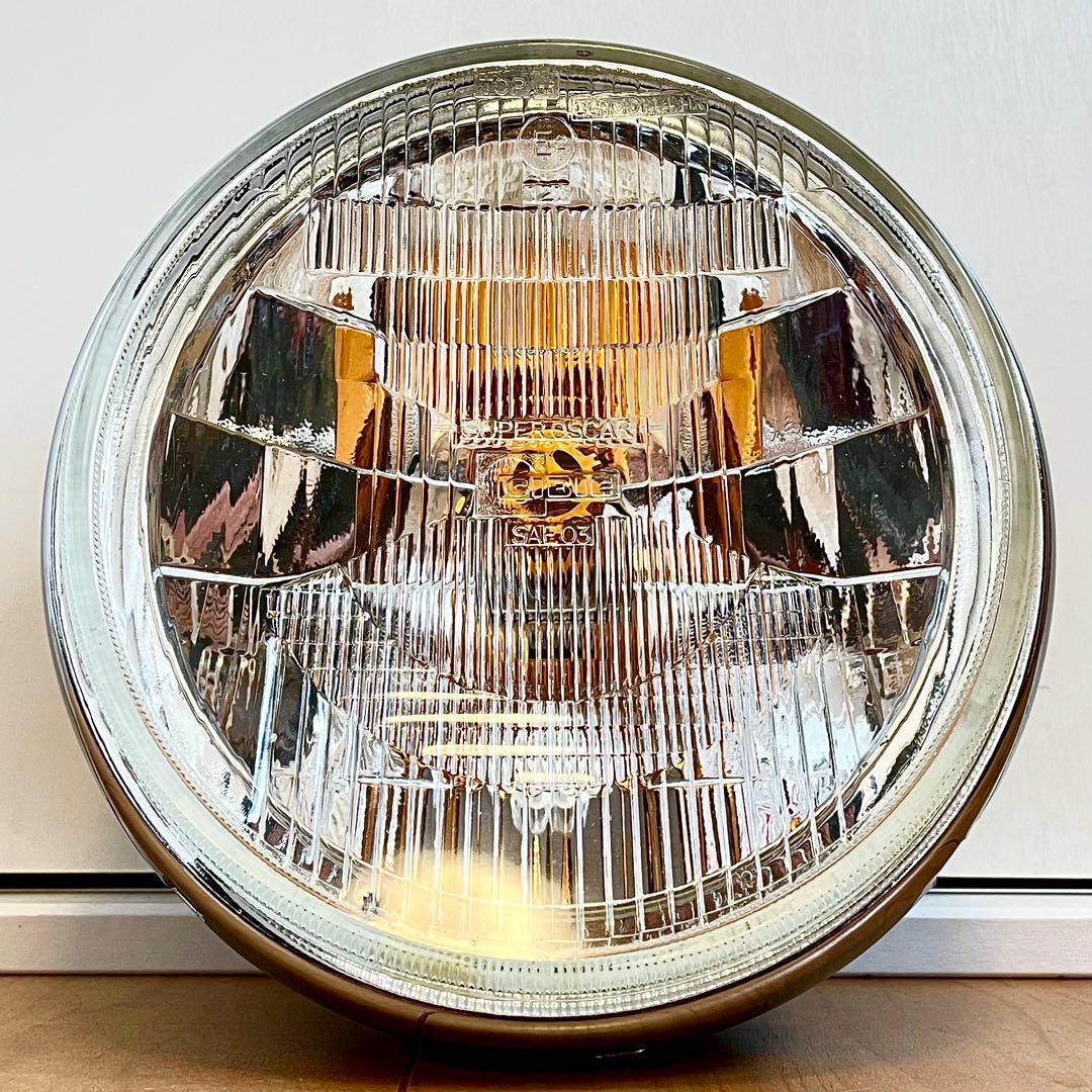 当時物 シビエ 凹み ヘッドライト 極美品 CIBIE マーシャル