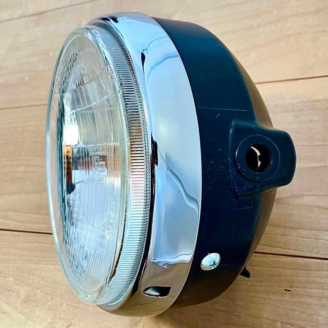 当時物 シビエ 凹み ヘッドライト 極美品 CIBIE マーシャル