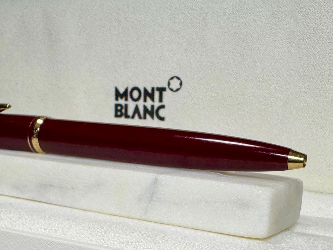 【極美品】モンブラン No 380 ハンマートリガー・ボールペン ボルドー