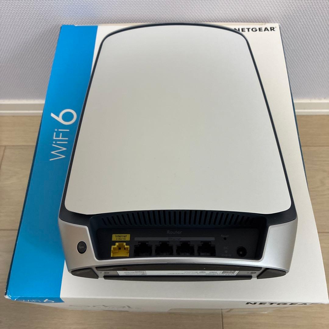 NETGEAR Orbi WiFi 6 メッシュAX6000 3台セット　超美品