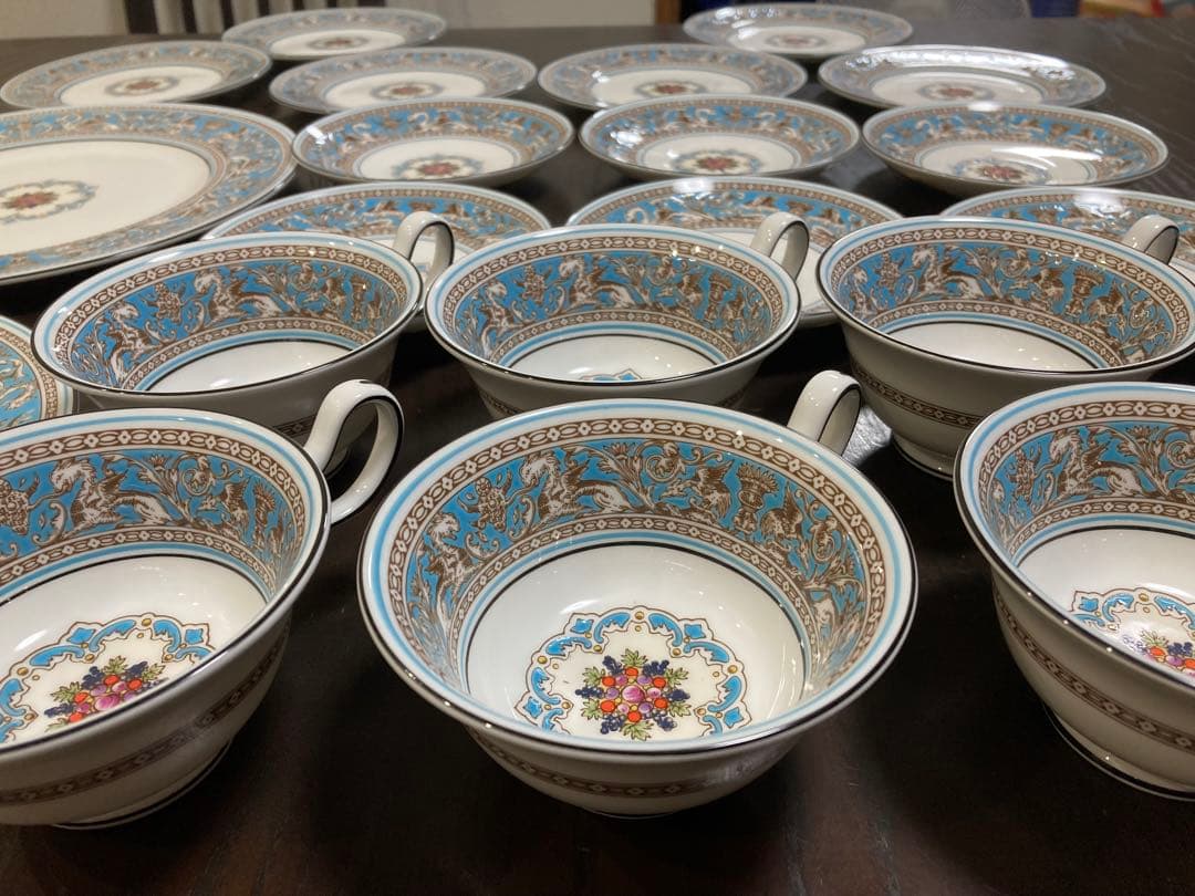 【新品未使用】 フロレンティーン ターコイズ 26点セット 箱付