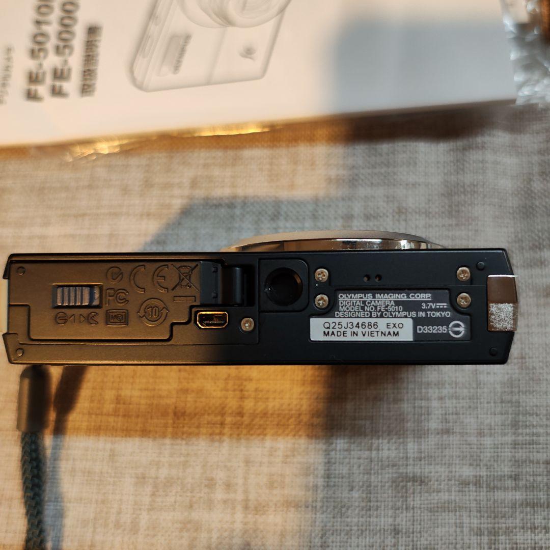 【OLYMPUS】 CAMEDIA FE-5010 BLACK デジカメ