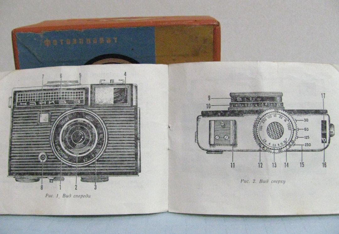 ★Chajka-3Industar-69 2.8/28mm35mmハーフフレーム