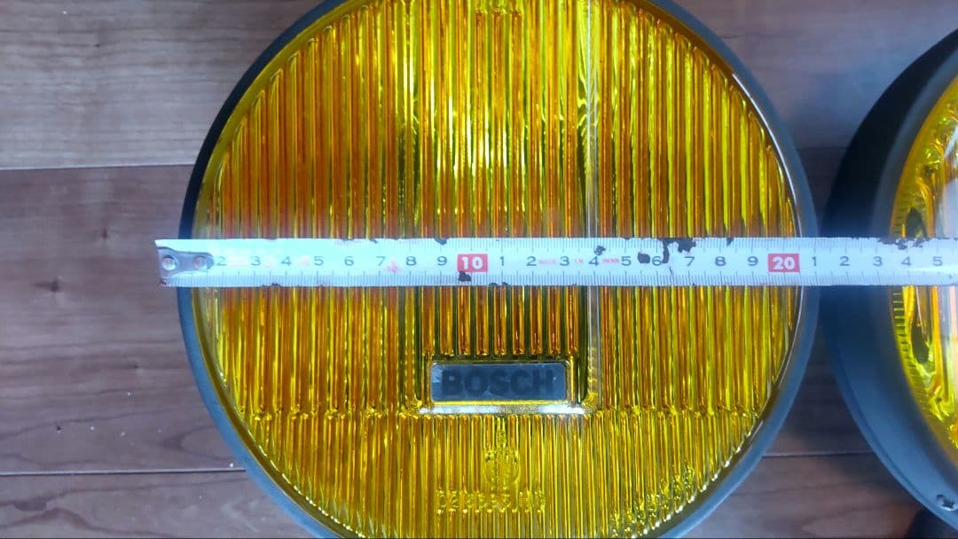 BOSCH オレンジフォグランプ 直径約20cm