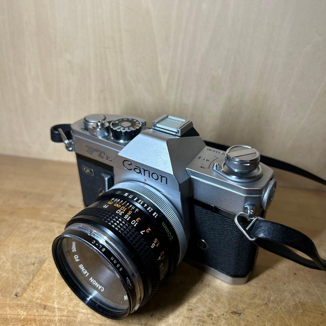 Canon FTb QL+FD 50 f1.8 完動極美品　ケース付き