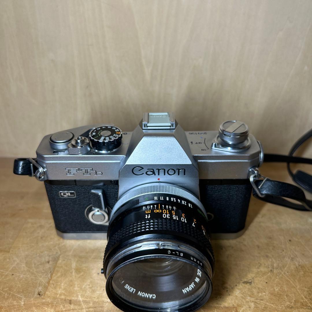 Canon FTb QL+FD 50 f1.8 完動極美品　ケース付き