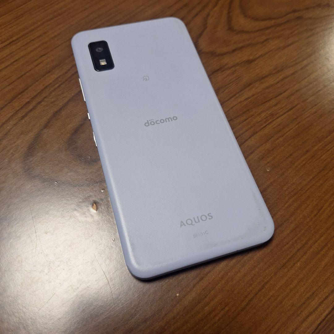 AQUOS wish2 SH-51C ブルー アクオス スマホ Android