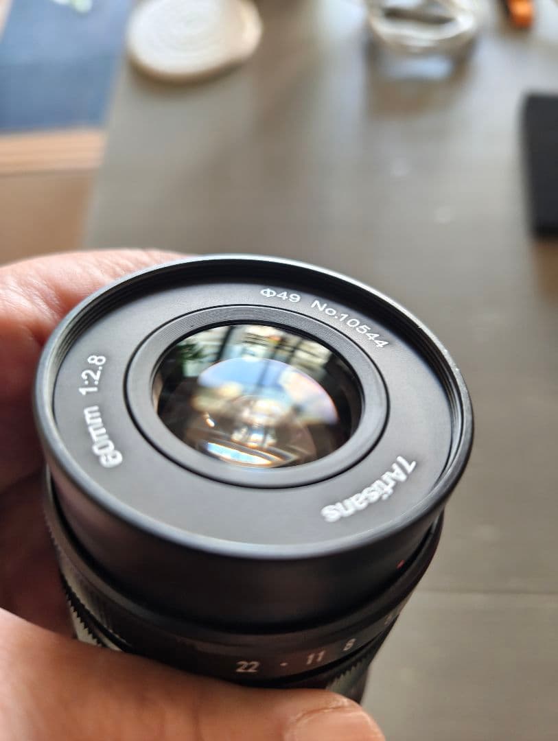 7Artisans 60mm F2.8 II マクロ eマウント　箱説明書あり