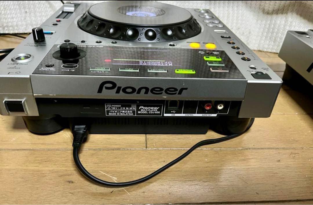 Pioneer CDJ850 メンテナンス済み