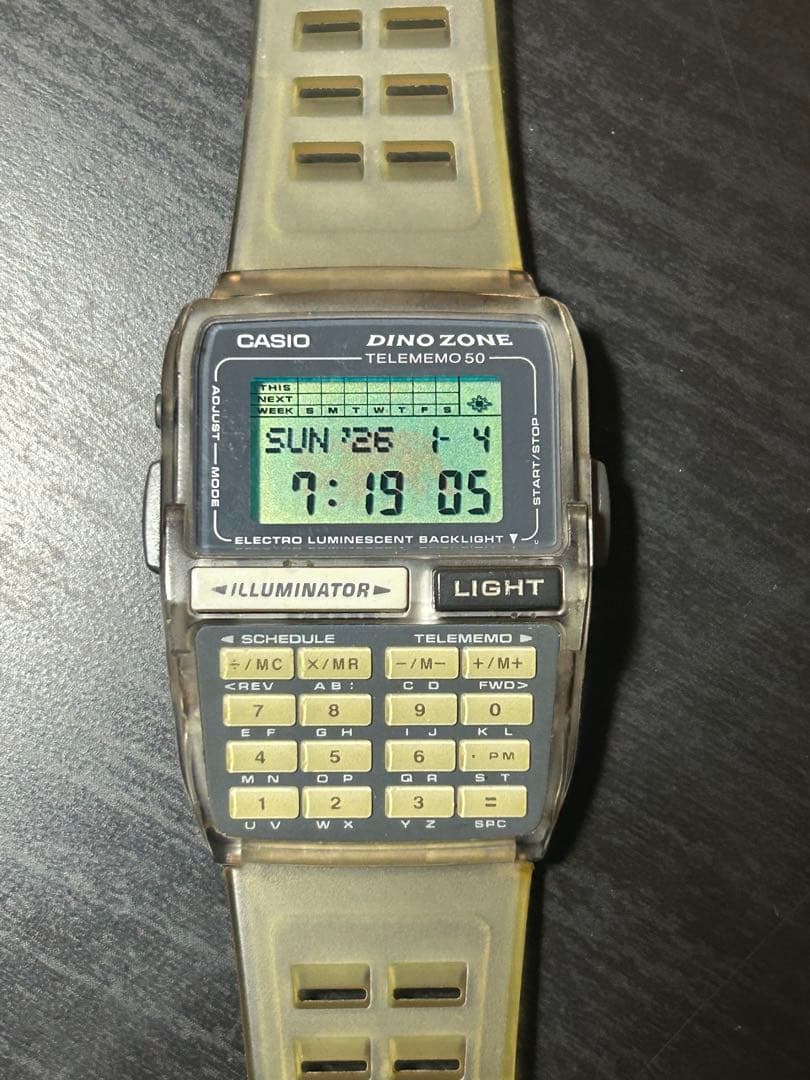 90s CASIO データバンク ディノゾーン DBC-63 カシオ