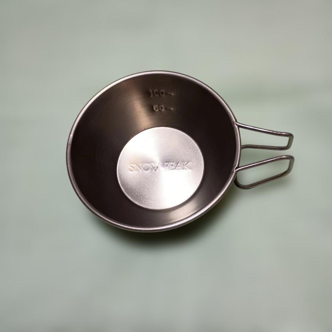 90年代  PEAK 旧ロゴ ランダーチタンカップと シェラカップ