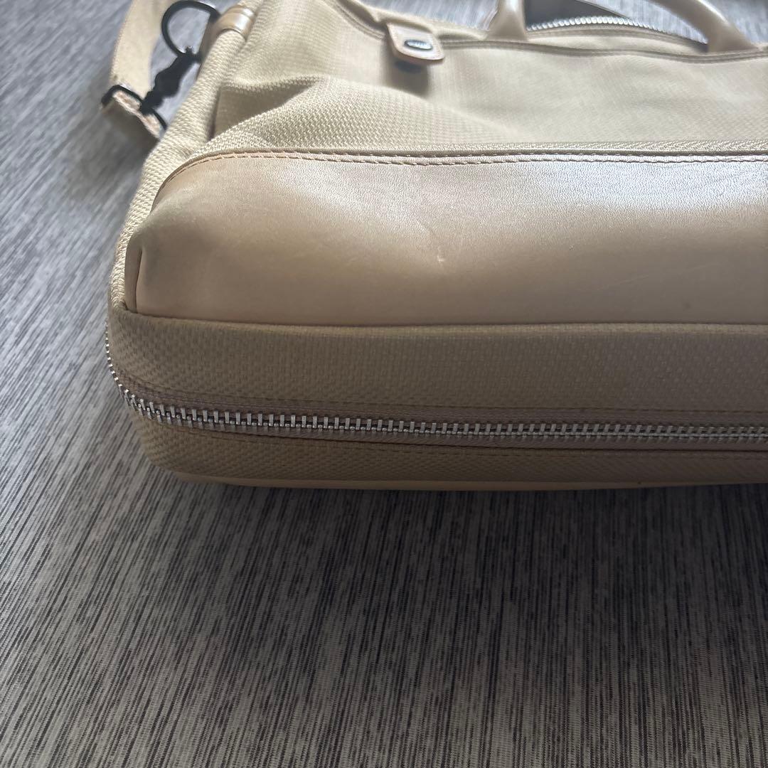 PORTER ポーター　ブリーフケース　エルダー　ベージュ　ヌメ革　レザー