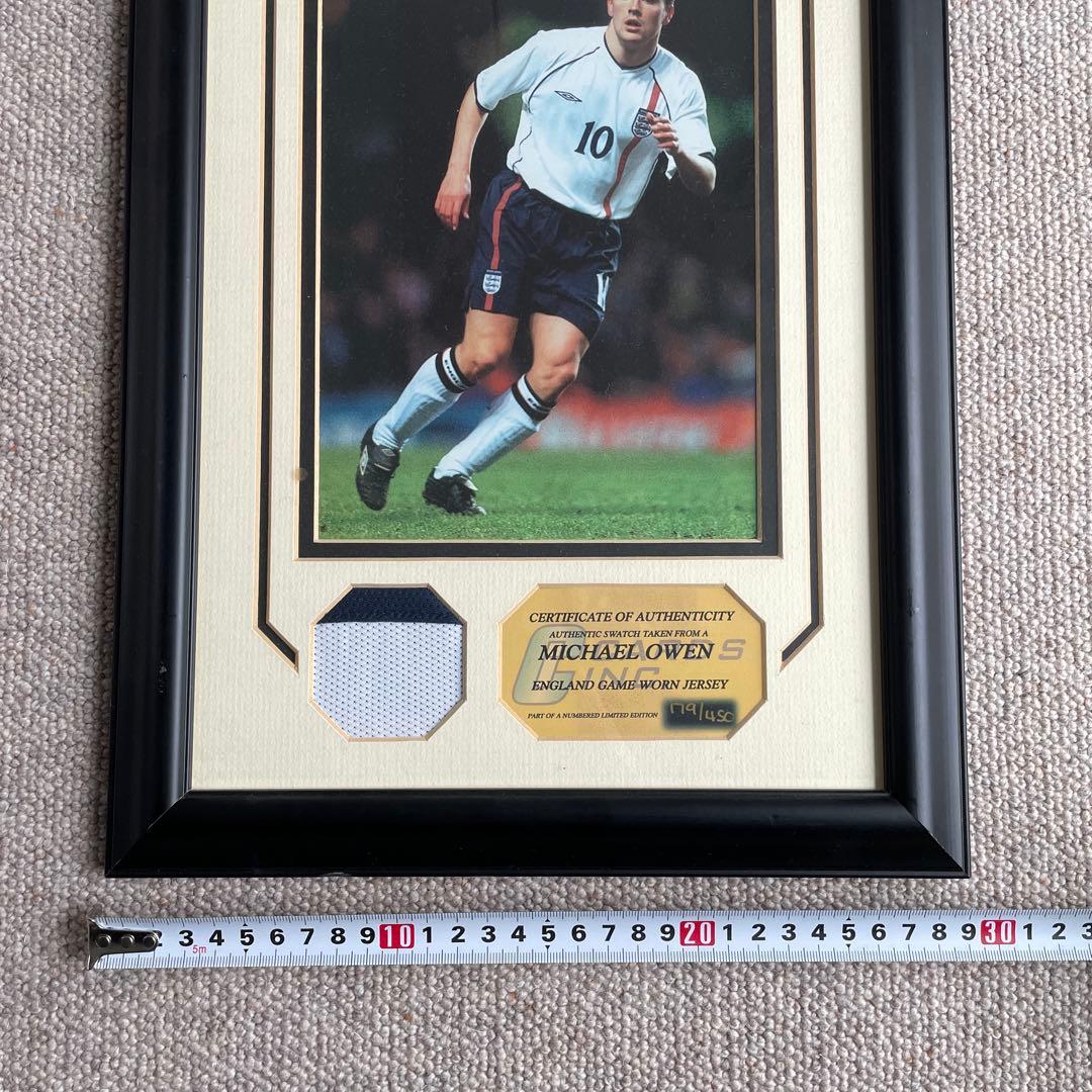 希少 マイケル・オーウェン 記念グッズ