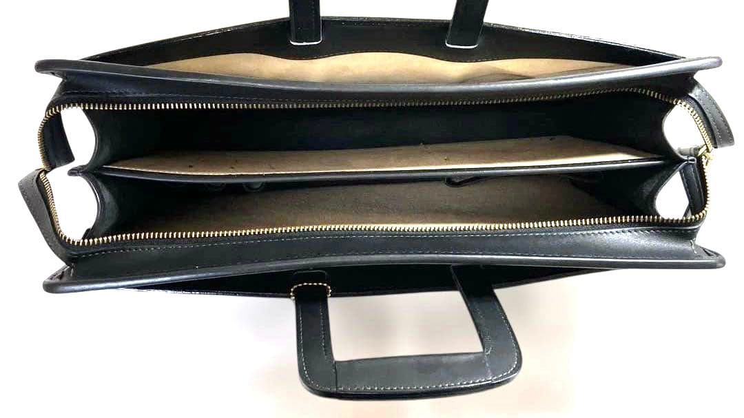 【だいすけさん専用】COACH ブラックレザー ビジネスバッグ A4対応