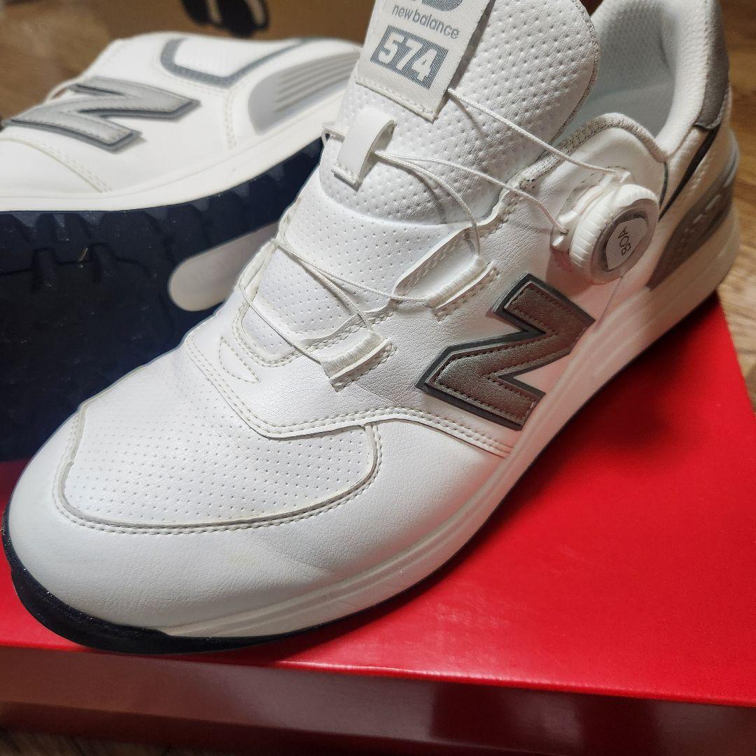 ニューバランス ゴルフシューズ 574 v4 SL BOA スパイクレス