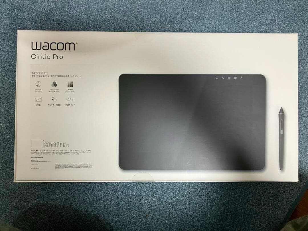 液タブ・ペンタブ Wacom Cintiq Pro 13 TDTH-1320/AK0