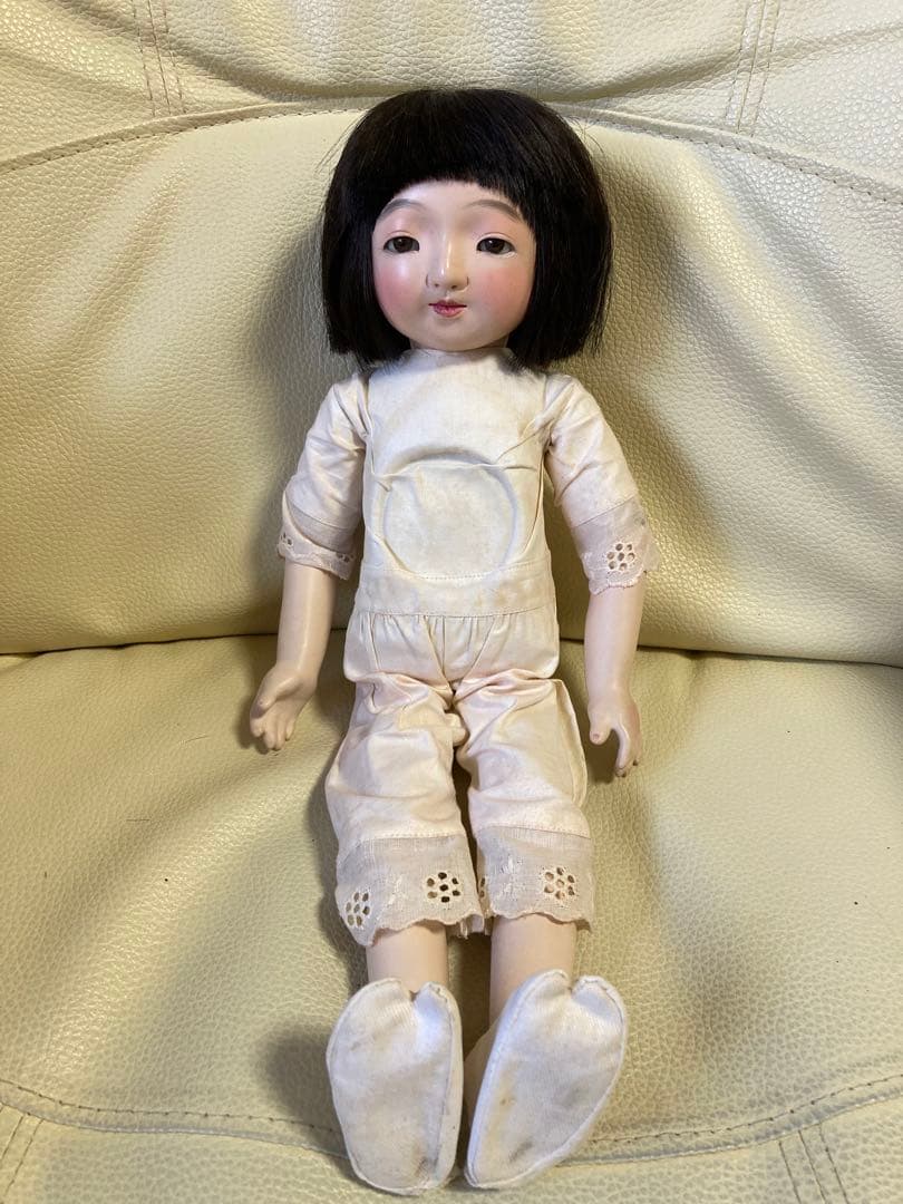 自由人形　市松人形38センチ