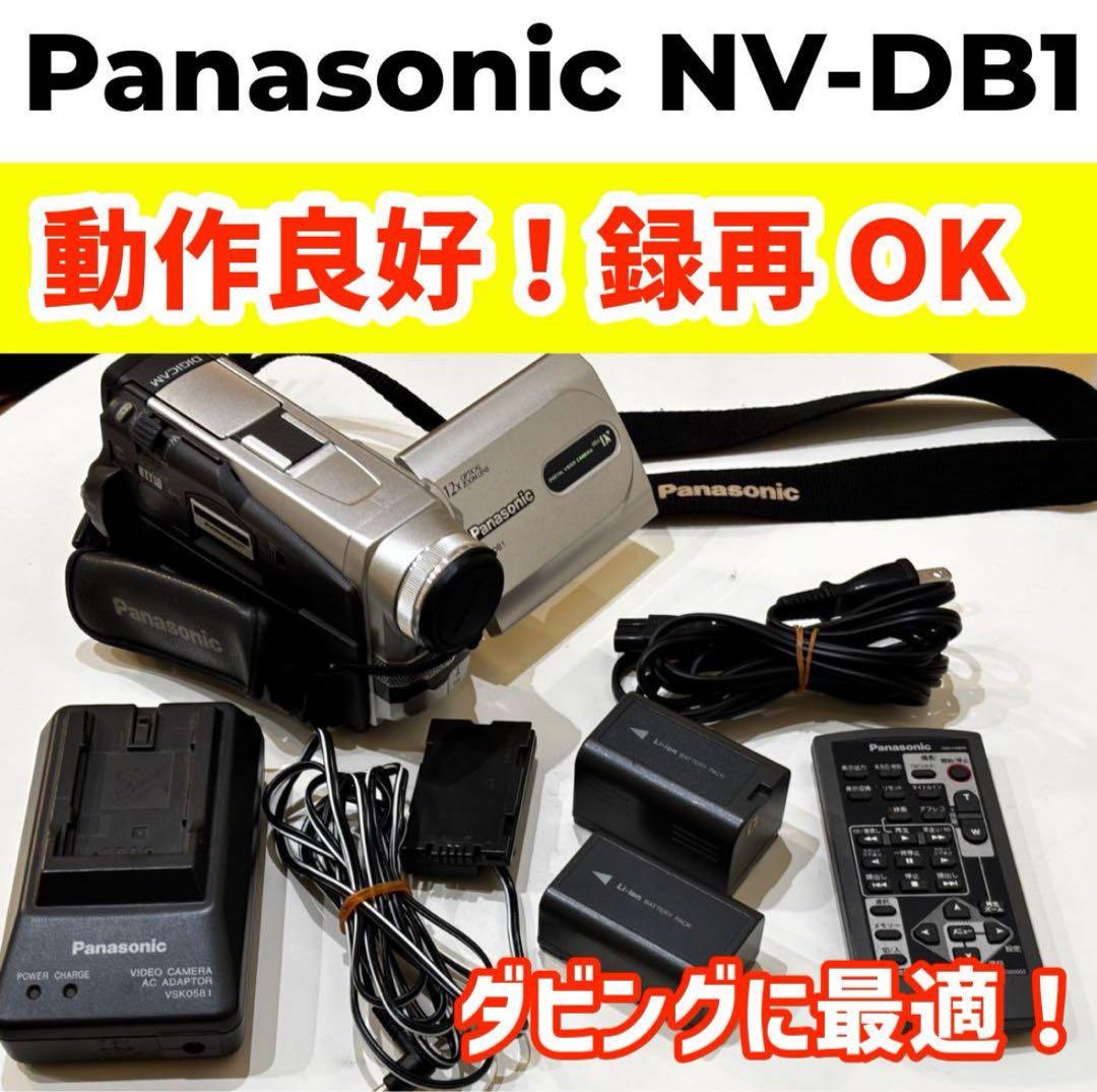 Panasonic NV-DB1 デジタルビデオカメラ MiniDV シルバー