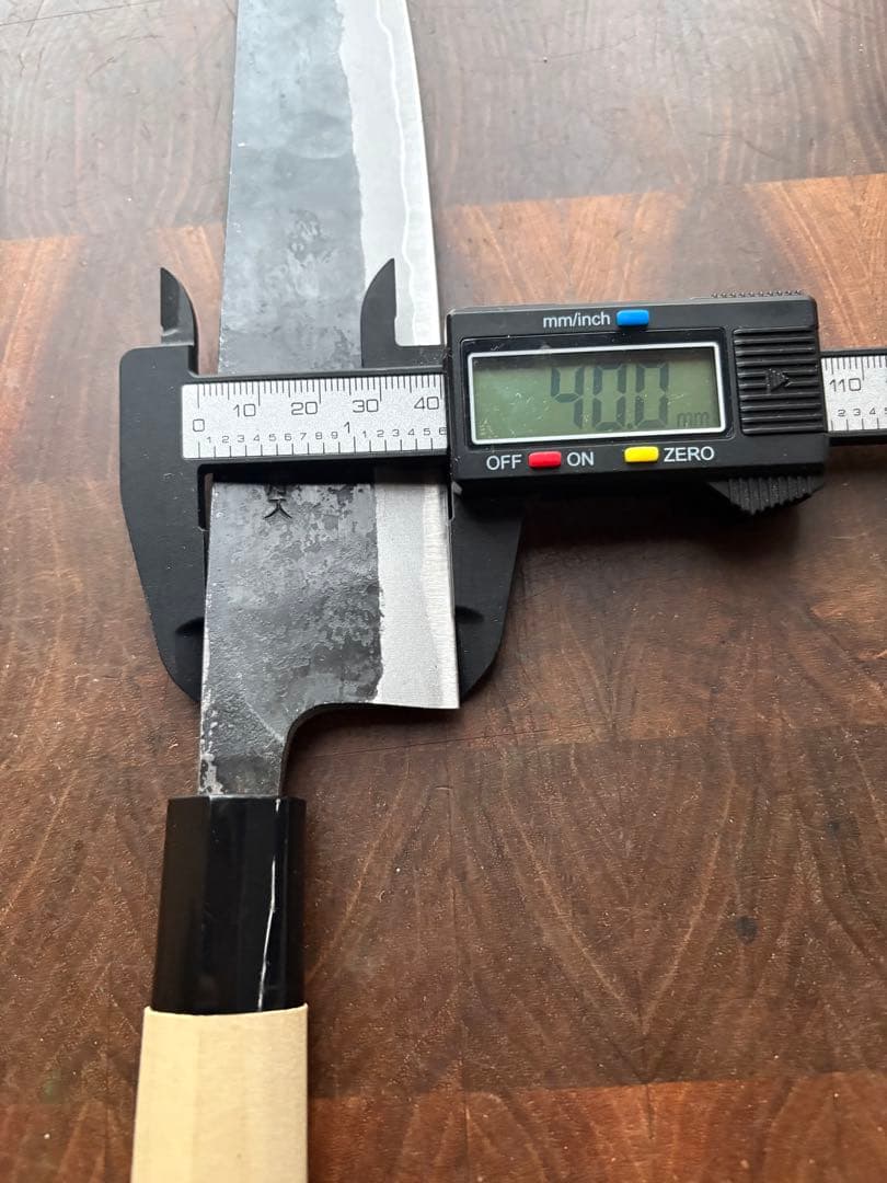 土佐打刃物　青2 切付　和　牛刀　210mm 7寸　包丁　霞　手打　未使用　青紙