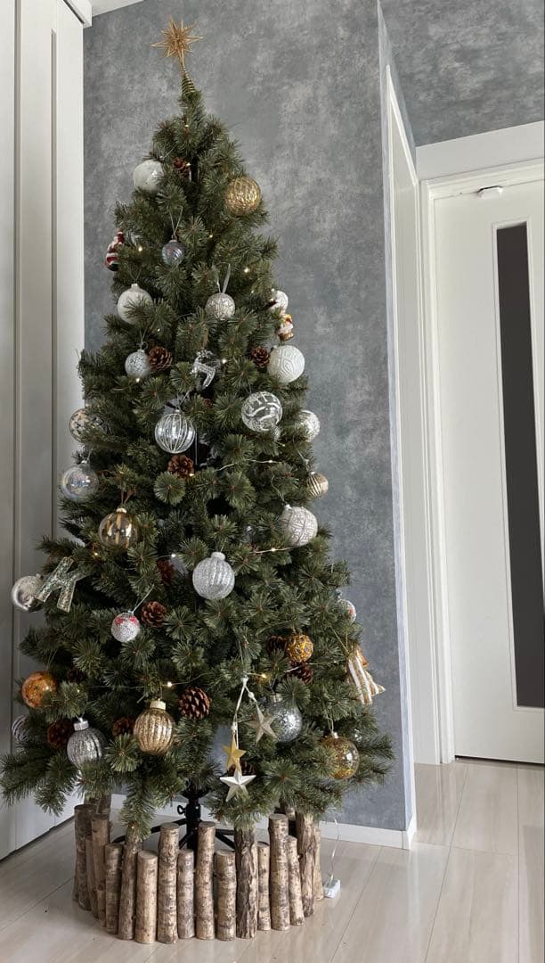 Alsace 180 クリスマスツリー LEDライト付き