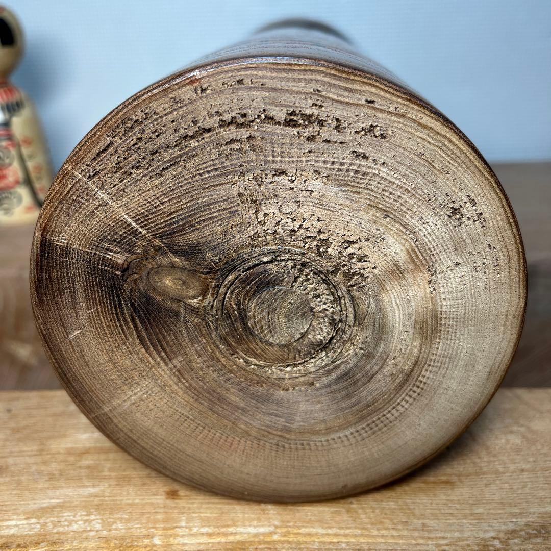 ⭕️現代名工　小椋久太郎　秋田　木地山こけし　槐材　1.4尺大型　伝統こけし