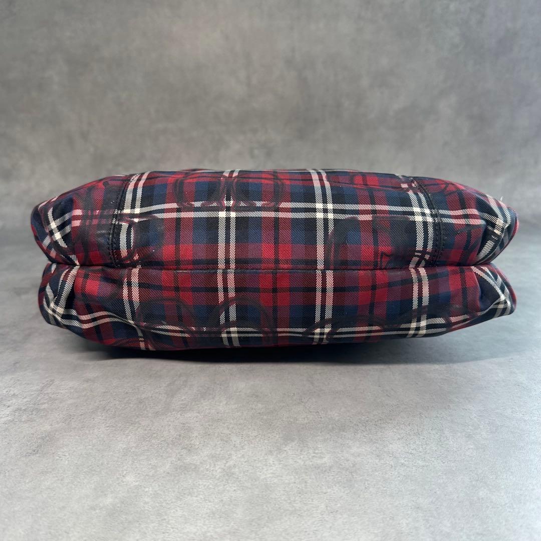 バッグ Y2K COACH Poppy Signature Check Handbag