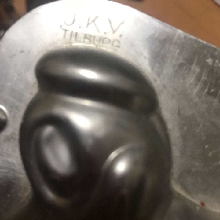 ヴィンテージ 希少メタルチョコレート型ドナルドバレンタインチョコレートモールド