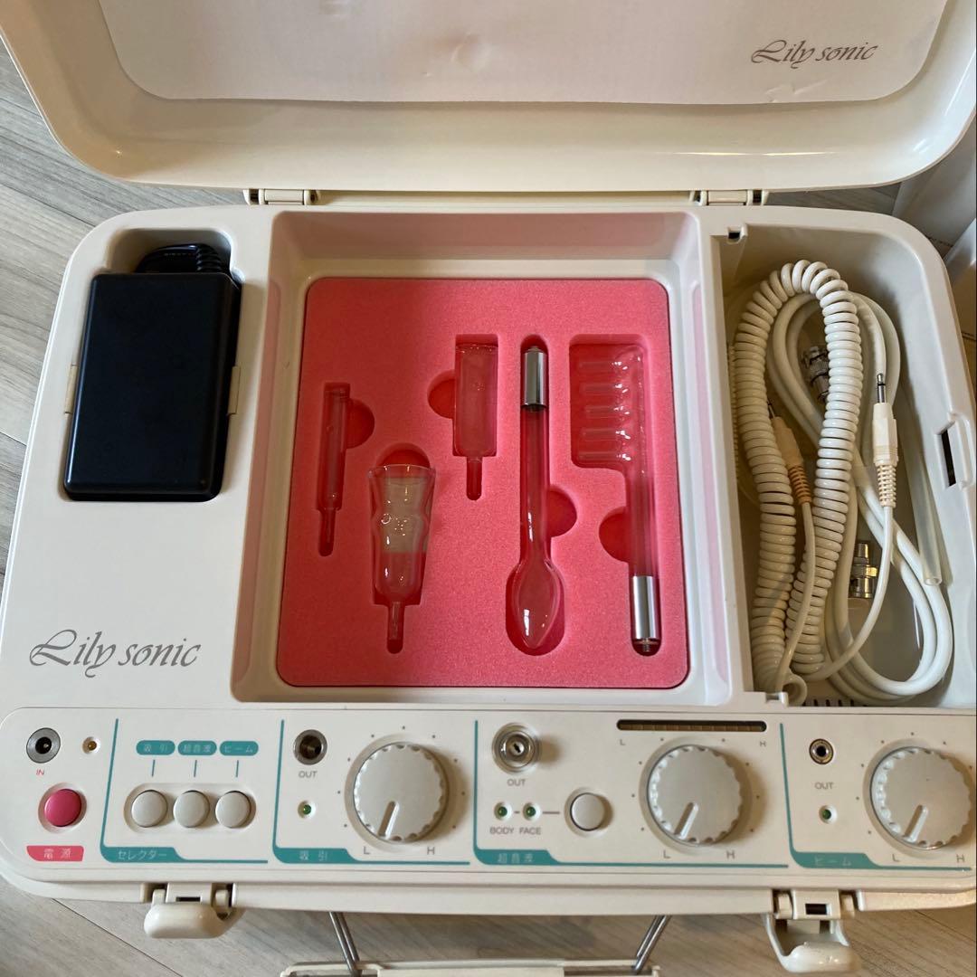 【美品】超音波多機能美容器　サミットインターナショナル　リリーソニック　美顔器