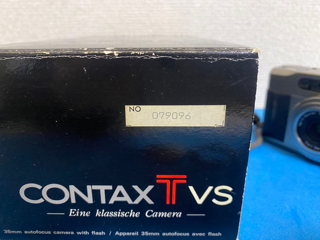 【ジャンク】Contax TVS 元箱・ケース付き コンタックス フィルムカメラ
