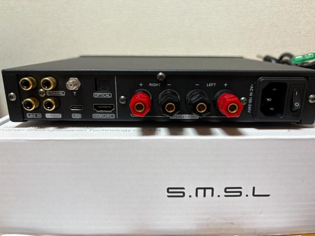 SMSL AO300/オールインワンDAC&スピーカーアンプ ヘッドホンアンプ