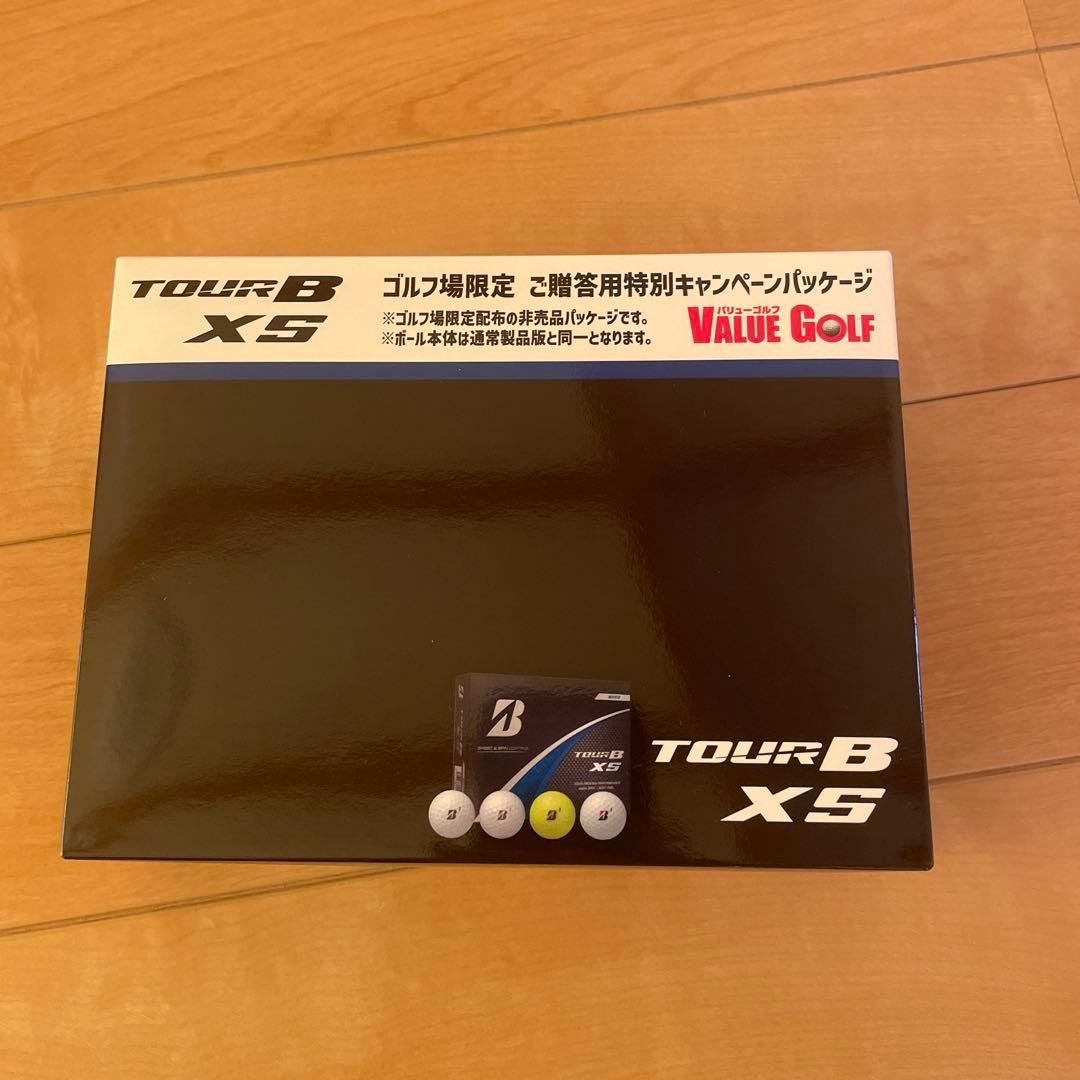 ブリヂストン 2025年新作TOUR B XS ゴルフボール 2ダース　ホワイト