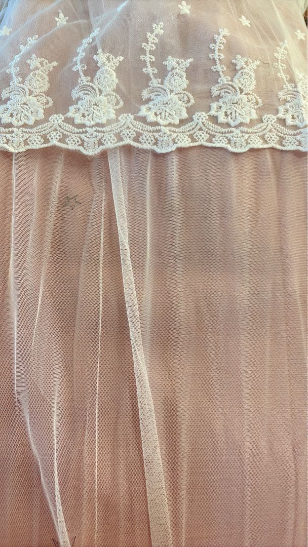 姫系カーテン 遮光 星 透かし彫り 一体型 二重カーテン レース付き防音カーテン