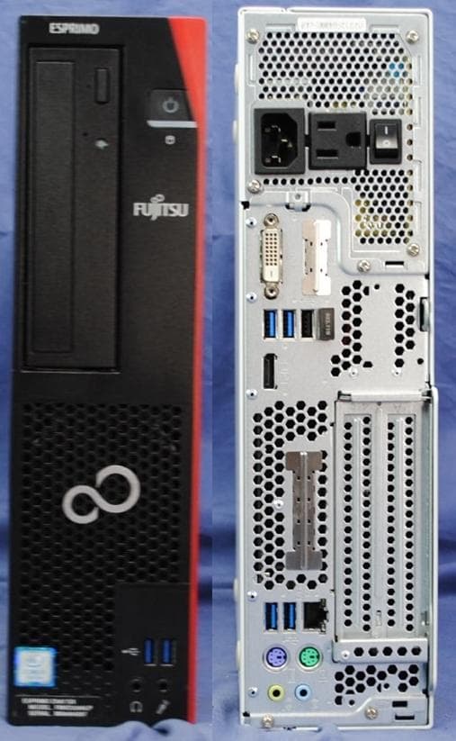 即戦力!FMV i5-7500 SSD256G+1TB Office2021