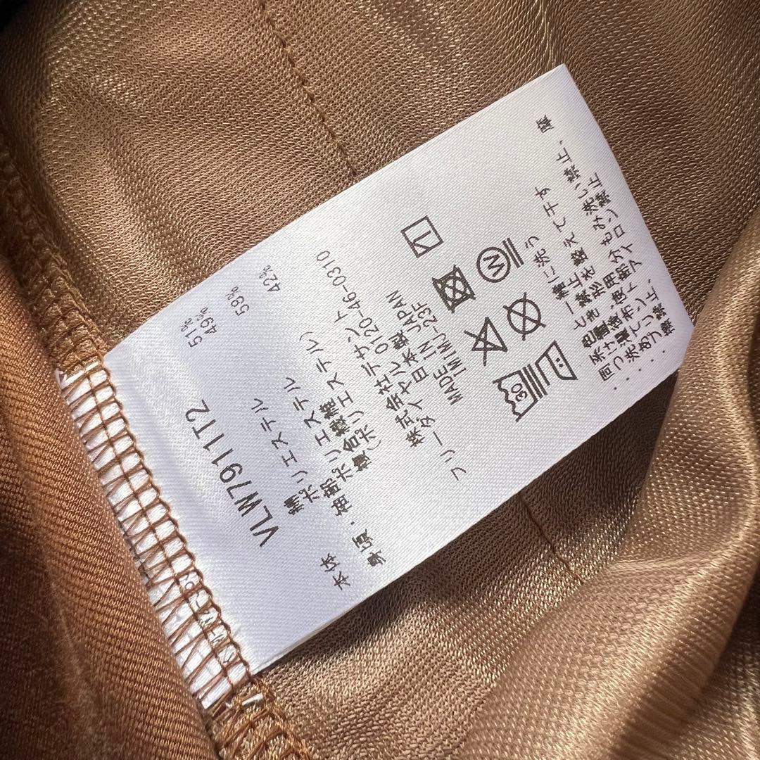 LANVIN SPORT ランバンスポール　ワンピース　バイカラー　半袖　ゴルフ