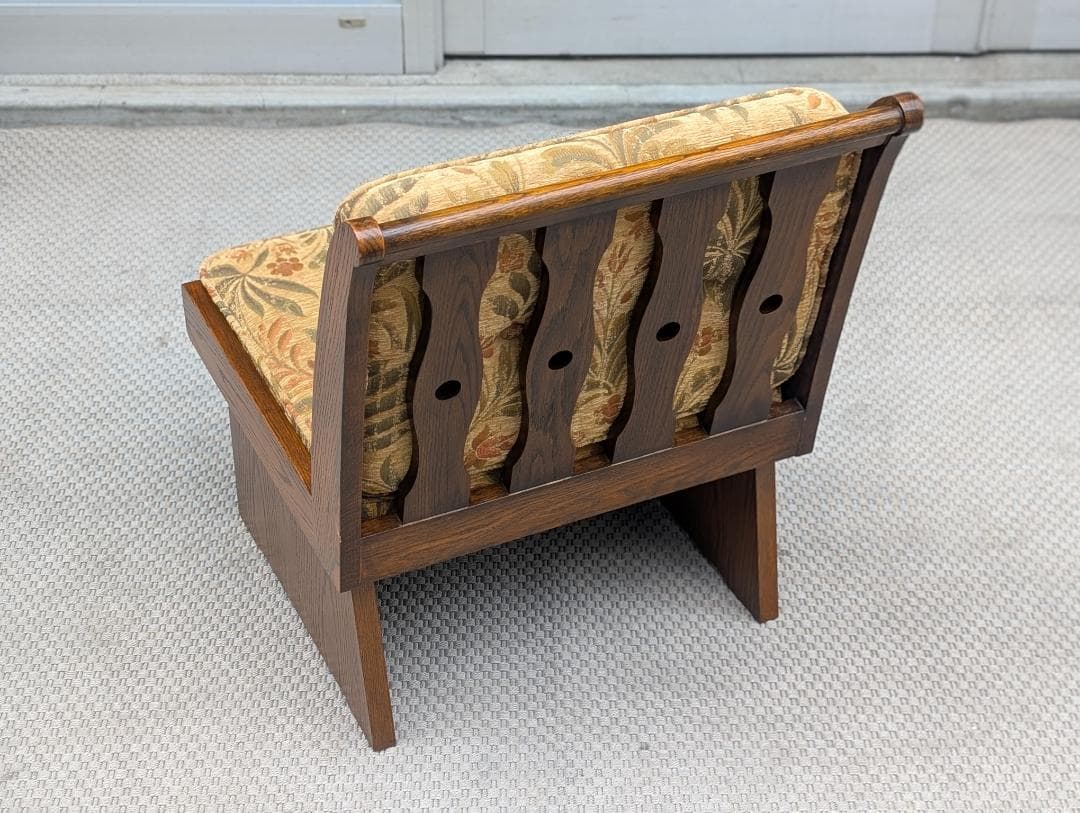 廃盤モデル☆三越家具／カントリーハウス／三越ブルージュ／サイドチェア／1Pソファ