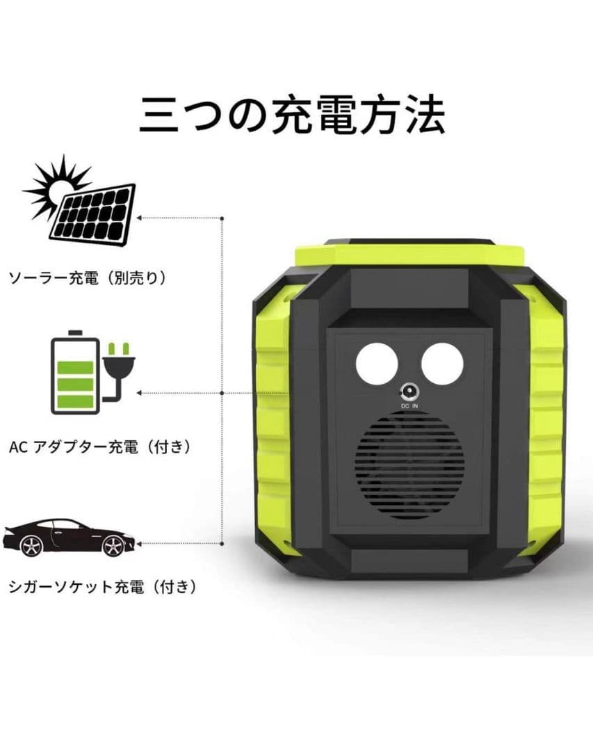 ポータブル電源 大容量 60000mAh/222Wh M440 小型 軽量