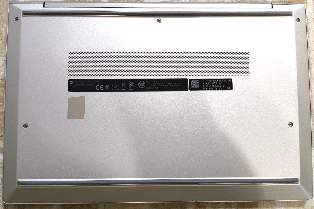 Windowsノート本体 HP ProBook Ryzen5 5600U 16GB