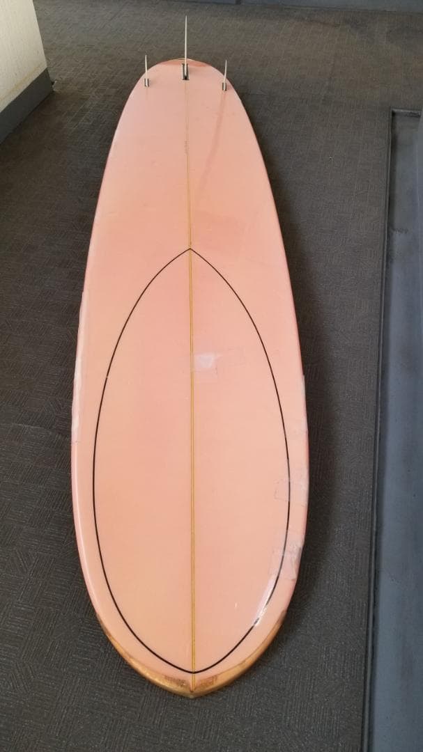 GODDESS ゴッデス サーフボード ロング トライフィン 中古美品