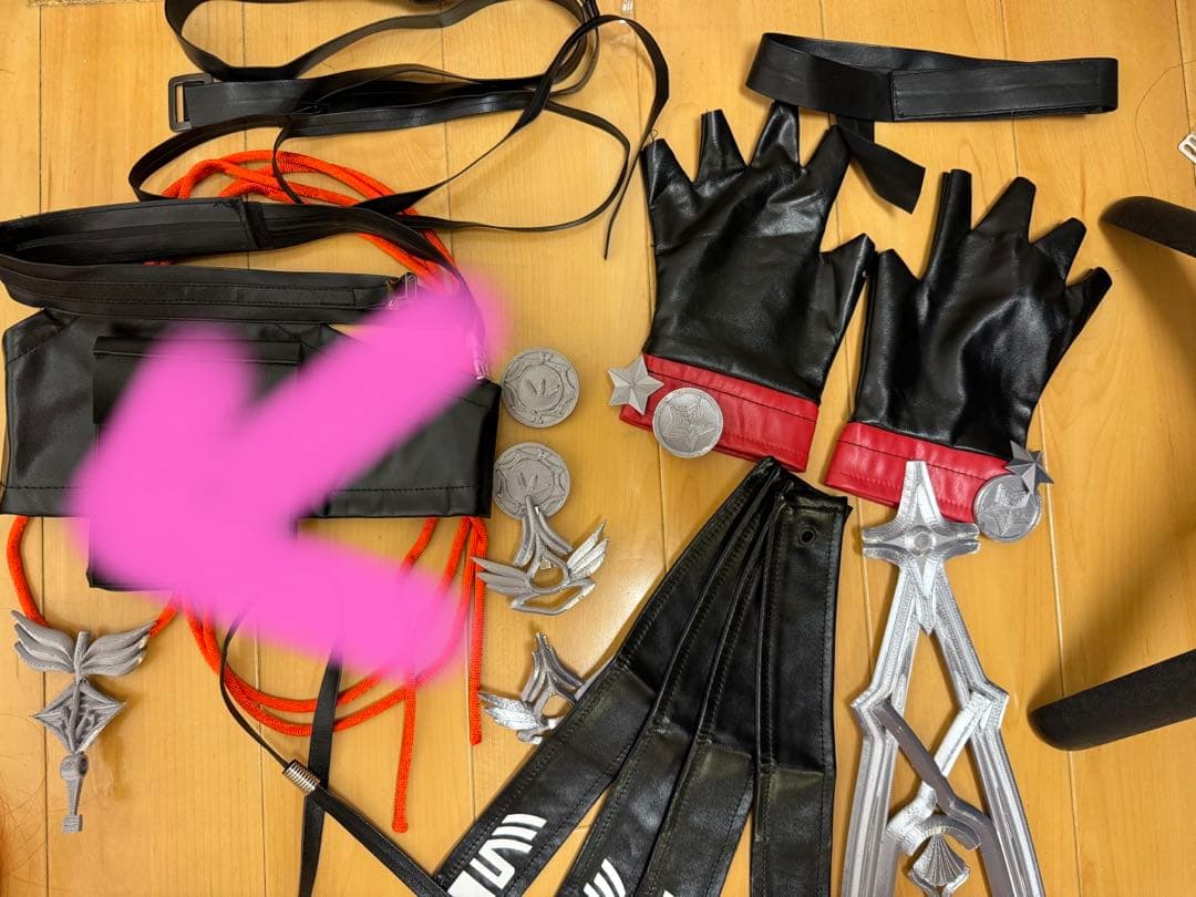 アークナイツ　新約　エクシア　コスプレ　ウイッグ付き　XL