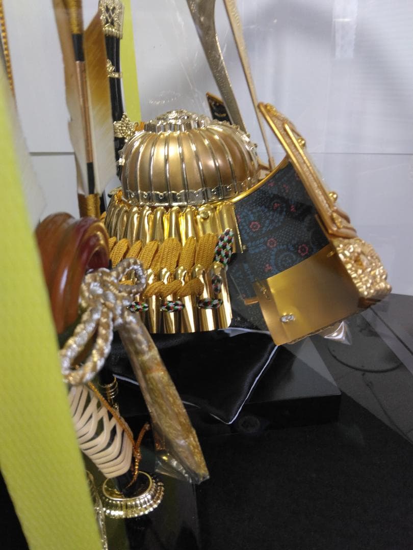 五月人形 / 北寿『緑風』兜ケース飾り GG-85170