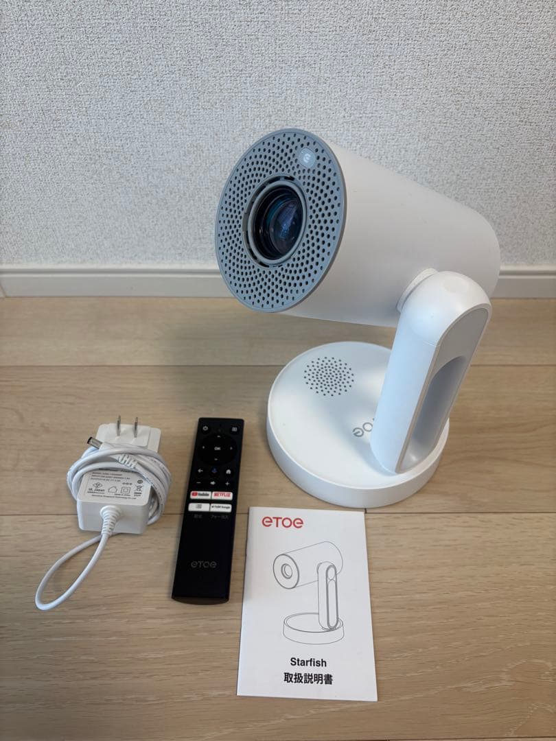 ETOE プロジェクター 1080P Google TV機能