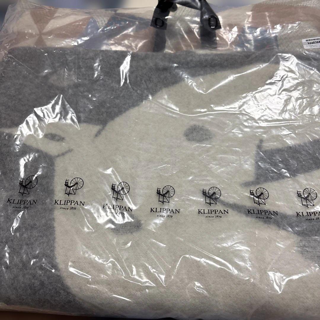 【未使用】クリッパン ミナペルホネン ブランケット 130×180