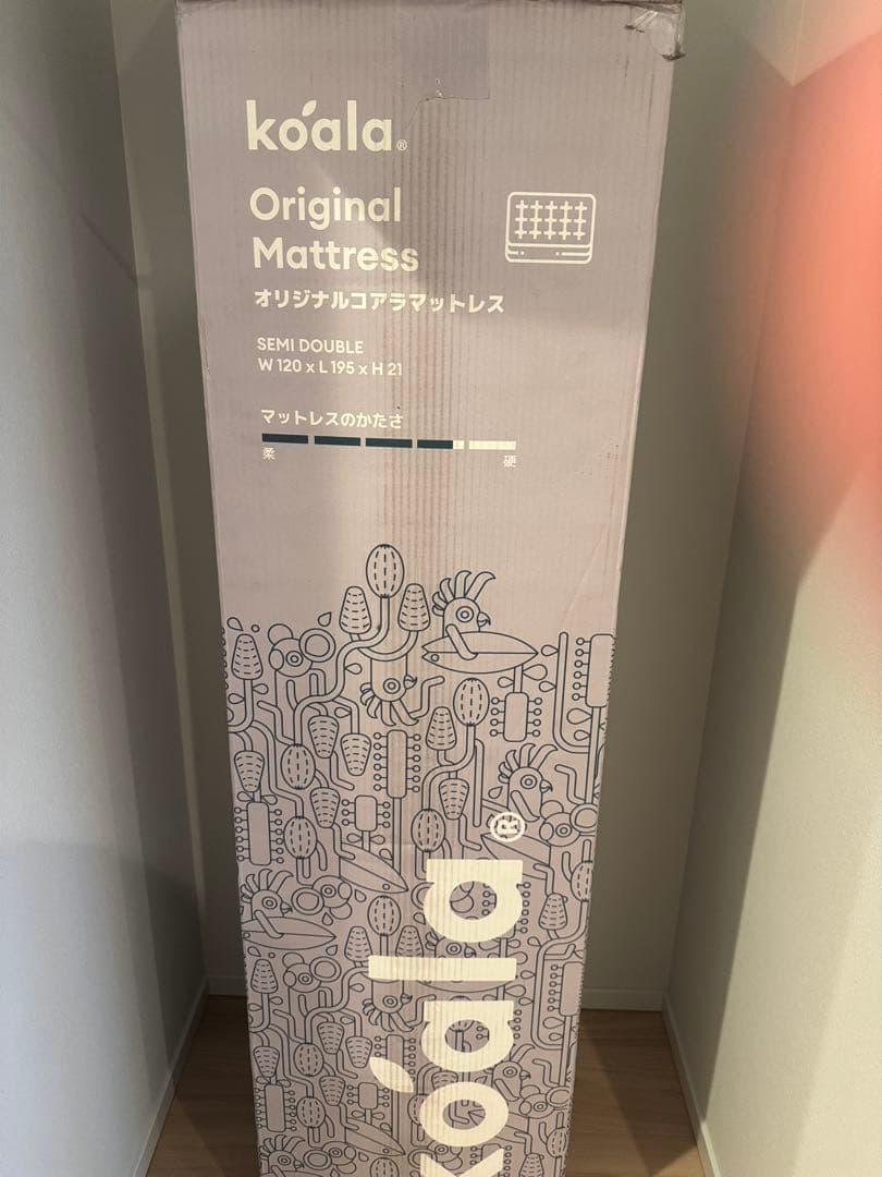 超美品コアラマットレス（セミダブル）＋無印フレーム