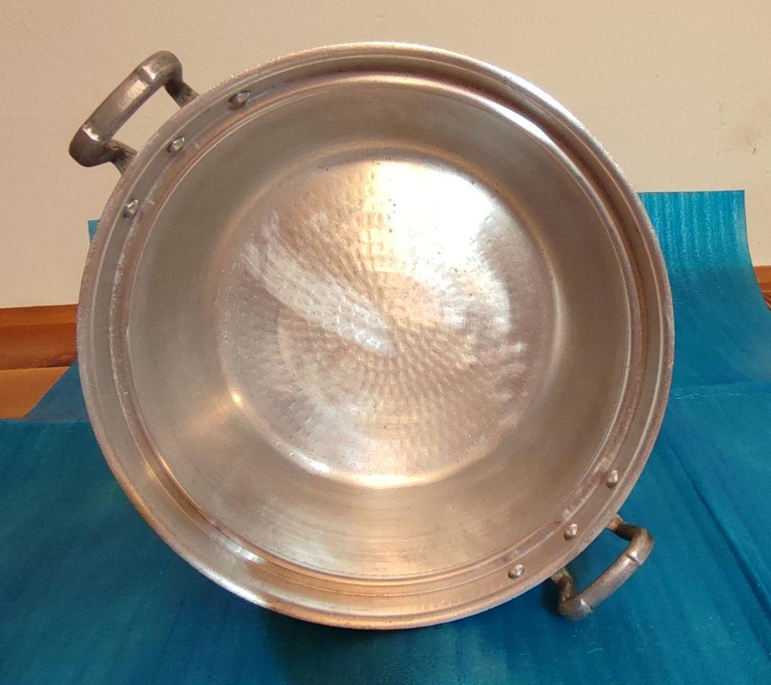 アルミ製 両手鍋 直径42cm 炊き出し ラーメン　業務用