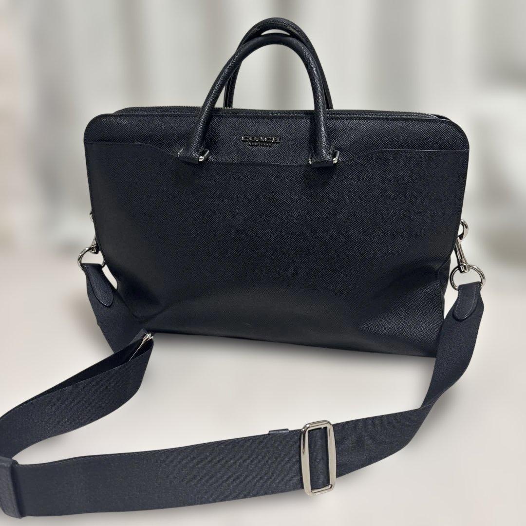 COACH コーチ ビジネスバッグ ブラック F72988