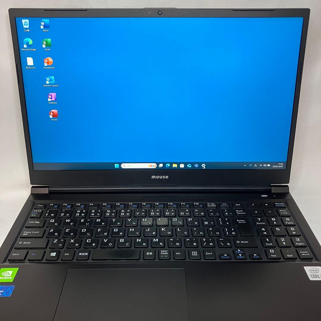 美品 mouse K5 第10世代 i7 16GB 1TB MX350 オフィス
