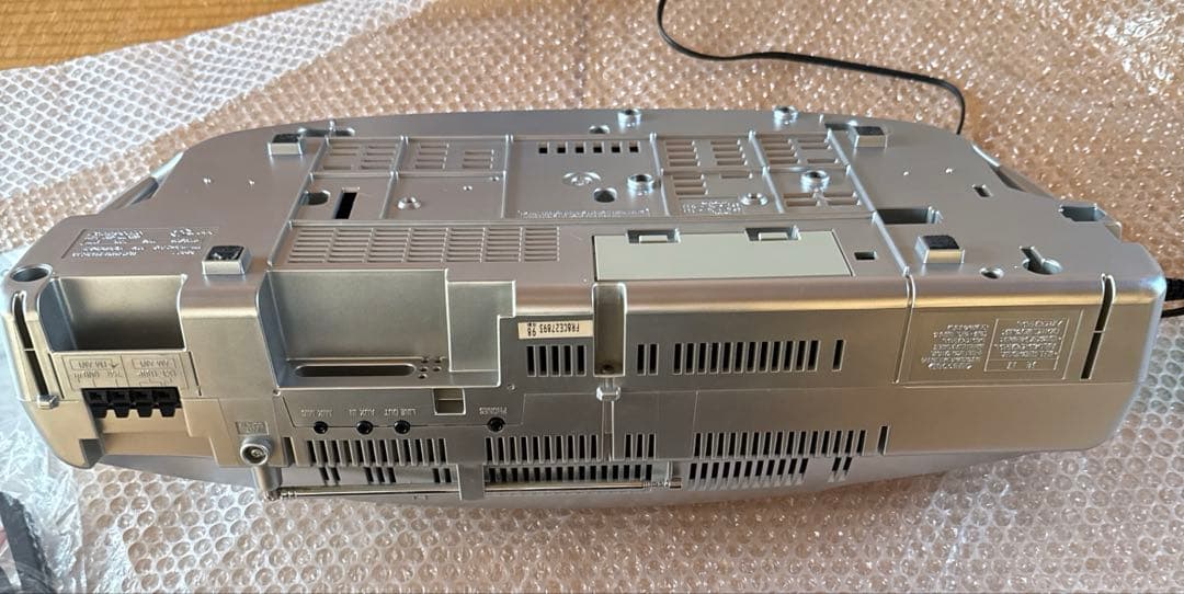 PanasonicRX-MDX3-S シルバ—パーソナルCD/MDデッキ