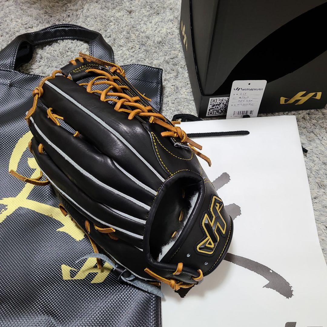 早い者勝ち！ハタケヤマ　久　 硬式外野グローブ 収納バッグ付き