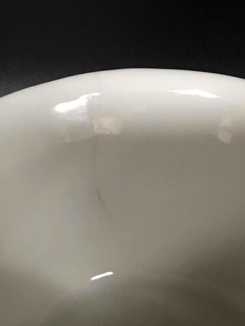 中国古美術　清光緒時代　大清光緒年製　在銘　粉彩花紋茶碗　湯呑(D-78)